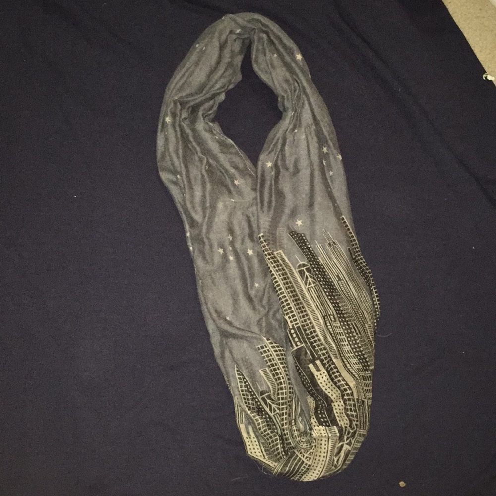 City & Stars Infinity Scarf